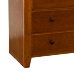 THOMASVILLE Cherry Finish Seven Drawer Chest - Image 4