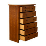 THOMASVILLE Cherry Finish Seven Drawer Chest - Image 5