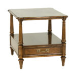 HENREDON Rectangular Accent Table with Lower Drawer
