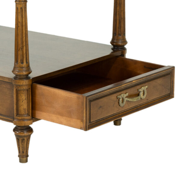 HENREDON Rectangular Accent Table with Lower Drawer - Image 4