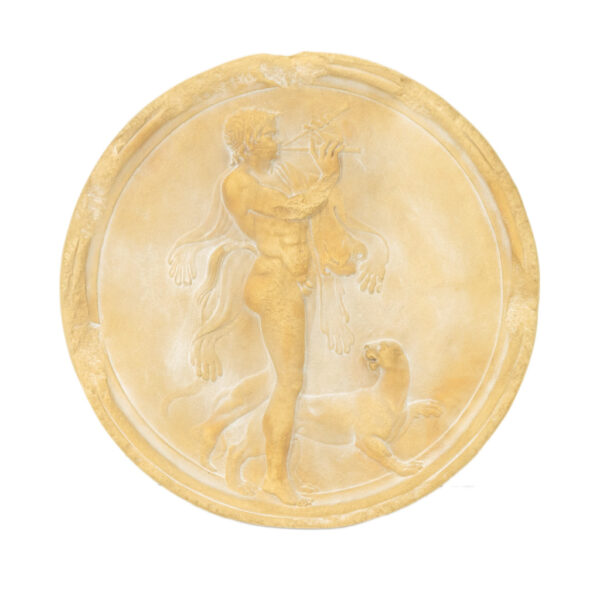 Roman Bas Relief with Male Fertility Figure - Image 1
