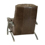 AMERICAN LEATHER Steel Framed Brown Leather Recliner - Image 8