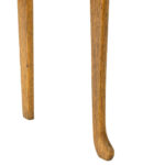 Antique Tiger Oak Writing Desk with Serpentine Drawer Front - Image 7