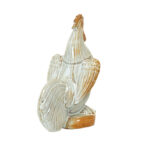Vintage NICODEMUS Pottery Crowing Rooster - Image 3