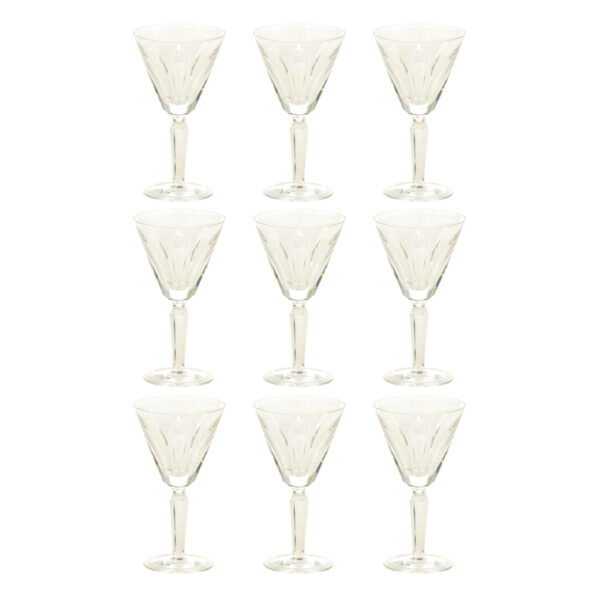 Set of 9 WATERFORD Crystal Sheila Stemware - Image 1
