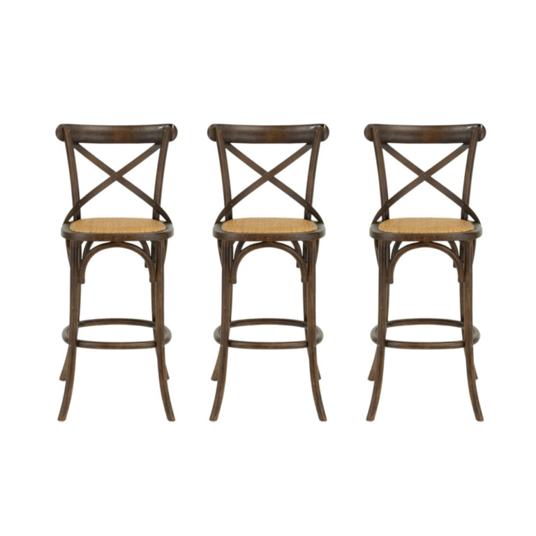 Set of 3 ARHAUS Cadence Bar Stools | Grandview Mercantile