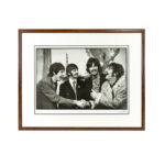 LINDA MCCARTNEY “Portrait of an Era” Black and White Print of The Beatles