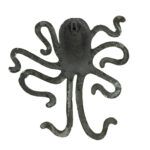 Painted Metal Octopus Wall Decor - Image 4