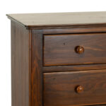 Five Drawer Chest in Walnut Finish - Image 3