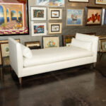 BALLARD DESIGNS Daybed in Ivory Herringbone Upholstery - Image 6