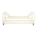 BALLARD DESIGNS Daybed in Ivory Herringbone Upholstery
