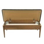 Storage Bench in Walnut Finish - Image 2