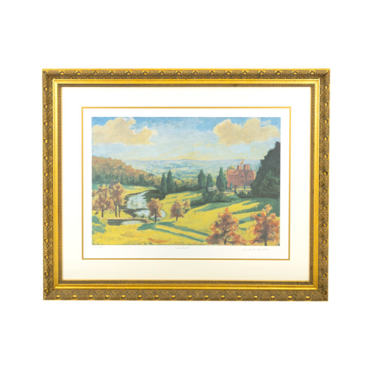 View From Chartwell WINSTON CHURCHILL “View from Chartwell” Limited Edition Print ...