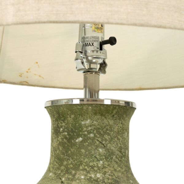 Green Vase Ceramic Lamp - Image 3