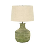 Green Vase Ceramic Lamp