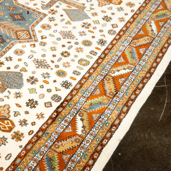 8'3” x 11' Hand Knotted Turkish Wool Rug - Image 4