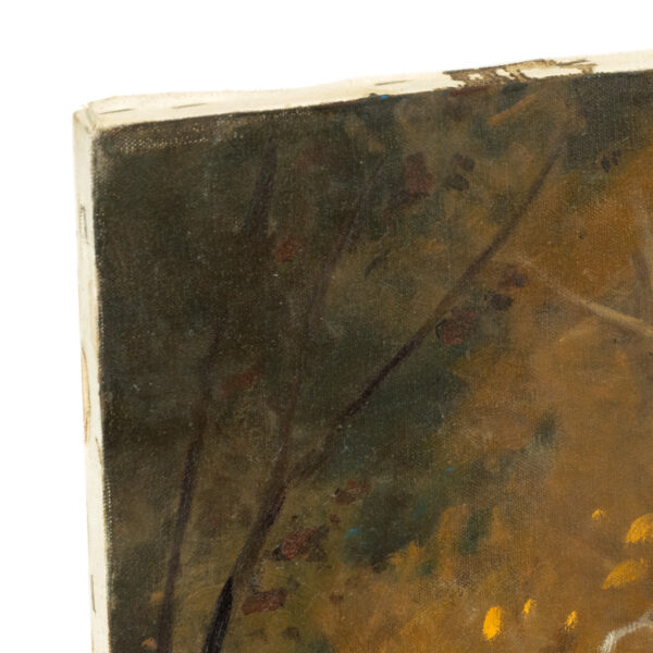 ROBERT MARTIN “Late Night Walk” Original Oil on Canvas - Image 2
