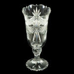 TOWLE Fan Cut Glass Vase - Image 2