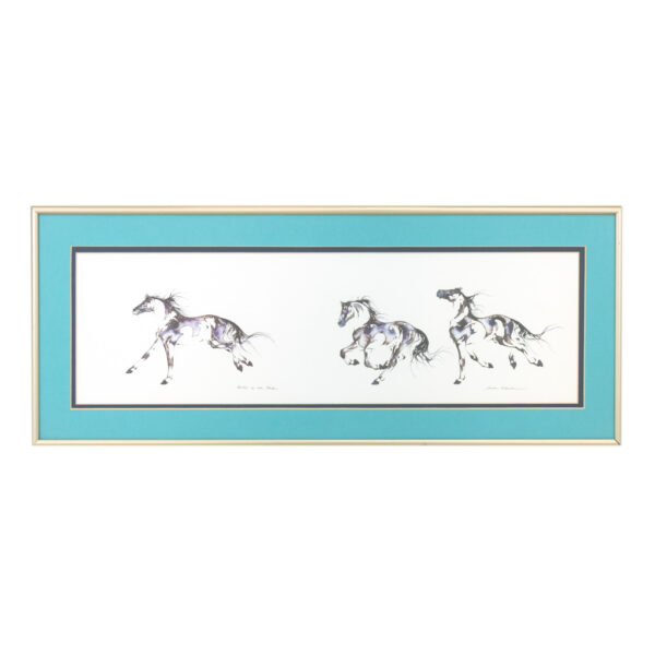 SARAH RICHARDSON “Drums on the Mesa” Framed Print - Image 1