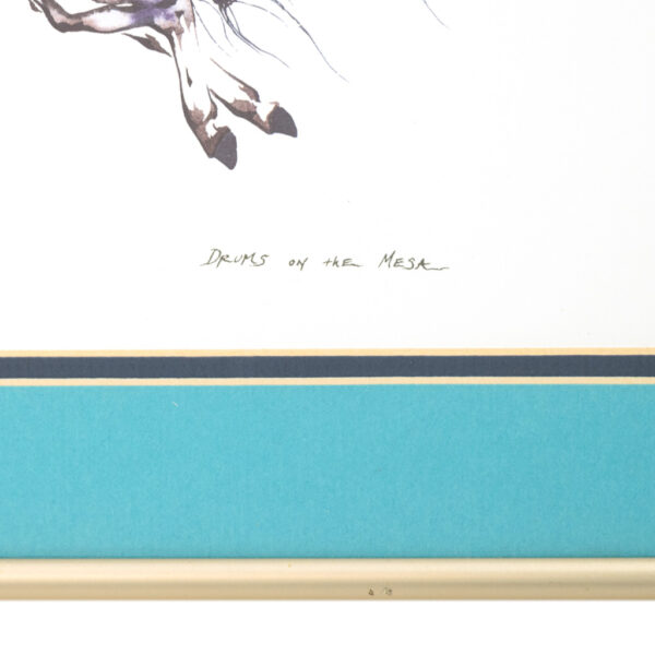SARAH RICHARDSON “Drums on the Mesa” Framed Print - Image 3