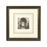 ALAN BLAUSTEIN “Le Jardin Florentine, Provence, France” Framed Print