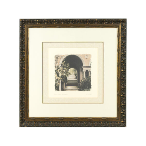 ALAN BLAUSTEIN “Le Jardin Florentine, Provence, France” Framed Print - Image 1