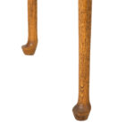 Oak Writing Desk with Storage - Image 4