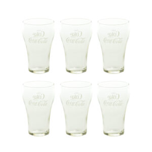 Set of 6 Coca Cola Glasses