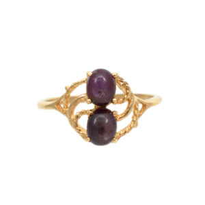 Star Ruby Ring in 14 Karat Gold