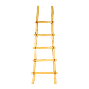 Tapered Bamboo Blanket Ladder