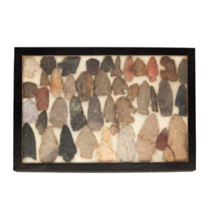 Framed Arrowhead Collection