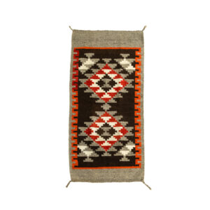 29” x 57” Navajo Hand Woven Rug