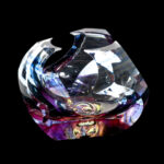 MICHAEL DAVID KIT KARBLER Vortex Blown Glass Bowl - Image 5