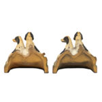 Antique Pair of English Setter Cast Iron Bookends - Image 4