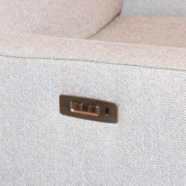 BASSETT FURNITURE Magnificent Motion Slope Power Recliner - Image 10