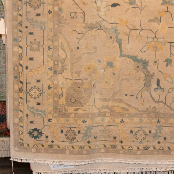 10’ x 14’ MASLAND Heirloom Collection Hand Knotted Indian Wool Rug - Image 4