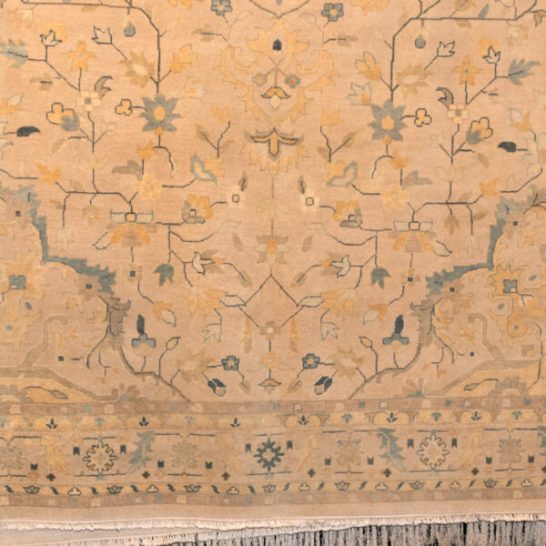 10’ x 14’ MASLAND Heirloom Collection Hand Knotted Indian Wool Rug - Image 3