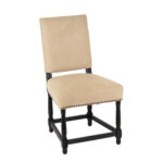 Set of 4 ARHAUS Dining Chairs in Natural Linen Upholstery - Image 2