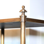 ARHAUS Brass and Marble Shelf Etagere - Image 2