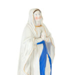 Antique Porcelain Bisque “Our Lady of Lourdes” Statue - Image 2