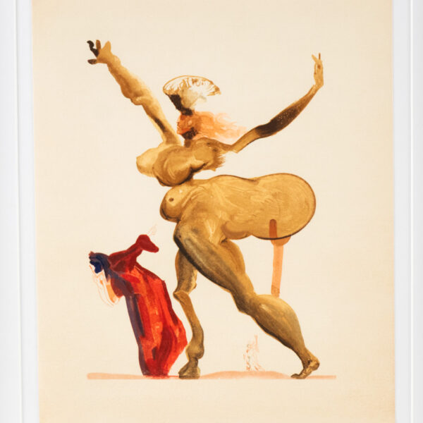 SALVADOR DALI “Betrayers of Their Hosts” Woodblock Print - Image 3