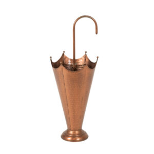 Hammered Copper Umbrella Stand