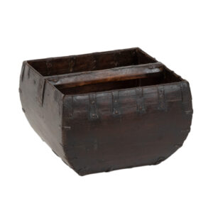 Large Chinese Rice and Grain Basket