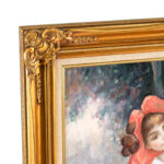 Singed Original Oil in the Manner of Pierre-Auguste Renoir - Image 3