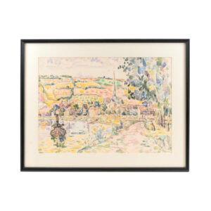 PAUL SIGNAC “Petit Andley” Framed Print