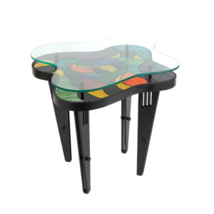 KAREN FAGERTY Post Modern Abstract End Table
