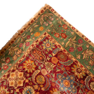12’ x 16’ Hand Knotted Turkish Heriz Wool Rug