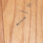 Vintage Mid Century Modern Walnut Executive Desk - Image 11