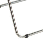 Vintage Set of 4 Italian Lucite and Chrome Folding Chairs - Image 5