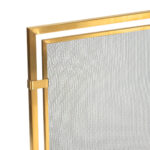 PILGRIM Brass and Mesh Fireplace Screen - Image 2